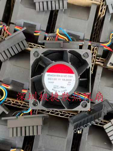 建准全新原装SUNON VF40281BX-Q18C-S9H 12V 18.00W 4CM散热风扇