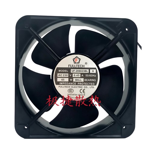 UF-206023BL- H全新 AC230V FULLTECH机柜电柜轴流风机 20060风扇