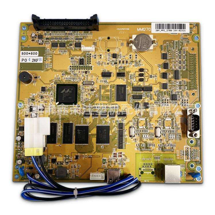海天弘讯注塑机Q7电脑显示主板MMI255M5-1显示板海天电脑板
