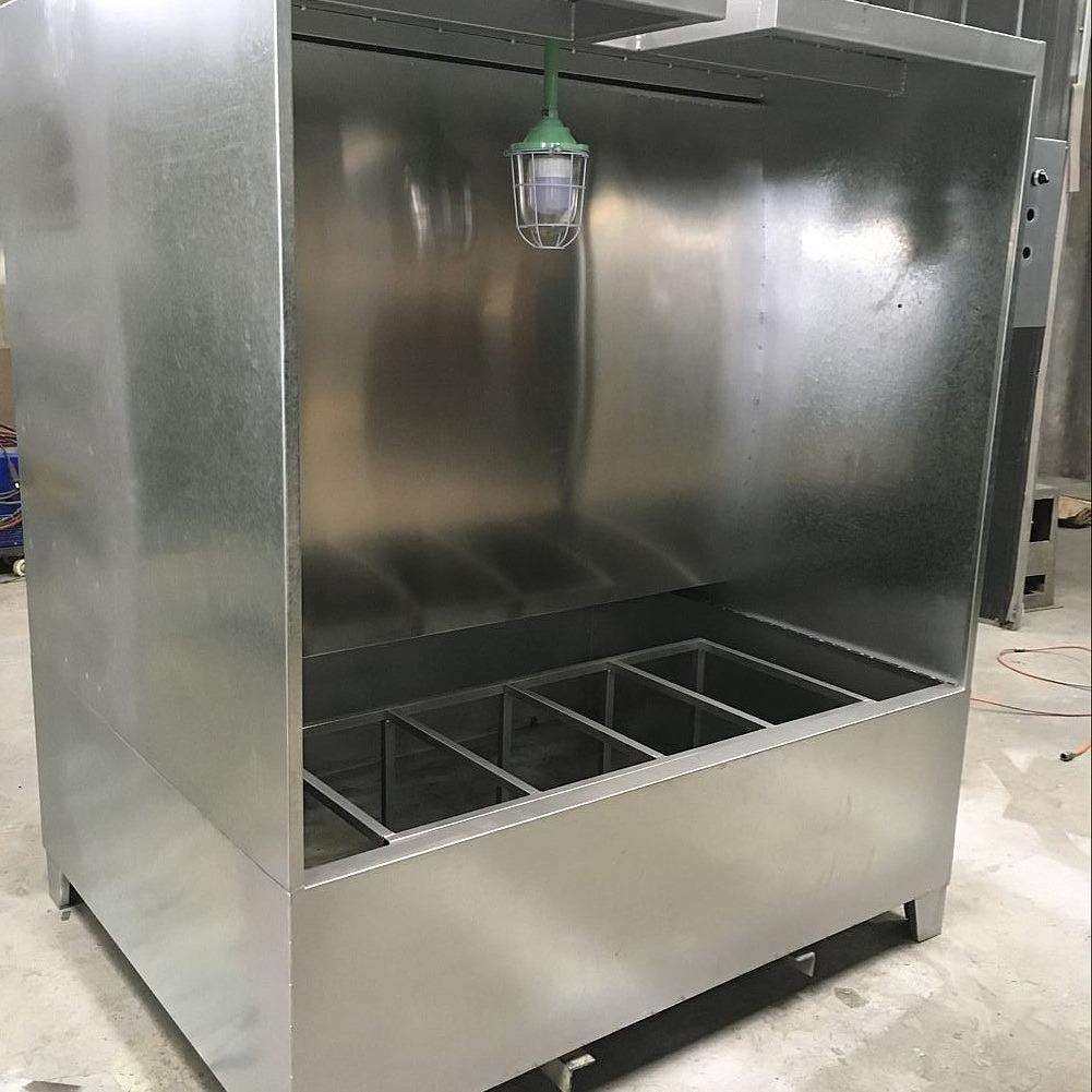 全不锈钢水帘喷漆台涂装除尘设备水帘柜成都重庆云南