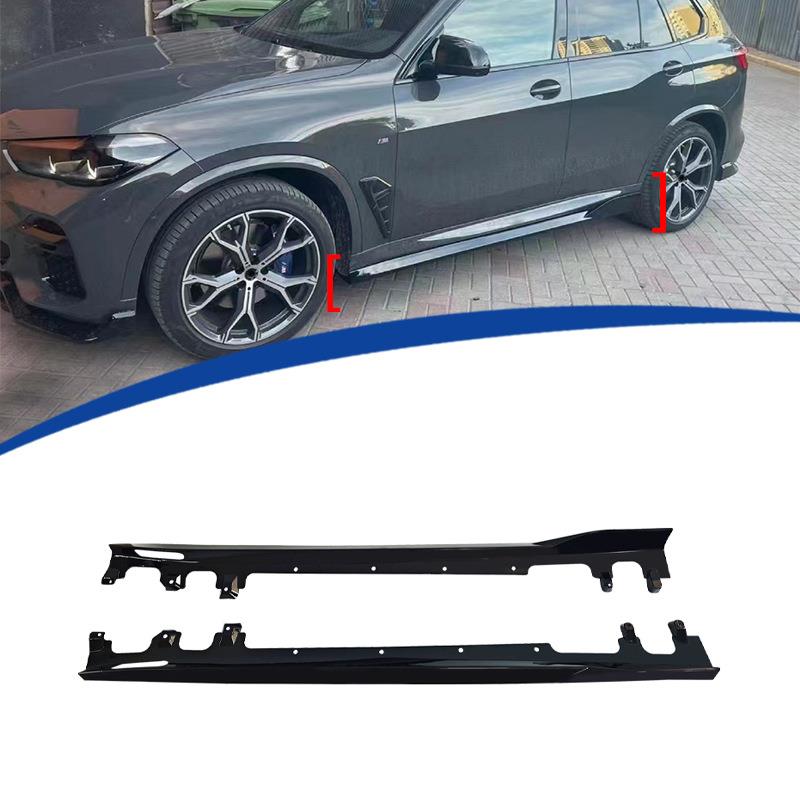 适用于2019-2025款X5标轴短轴G05侧裙专用黑武士侧裙全长款