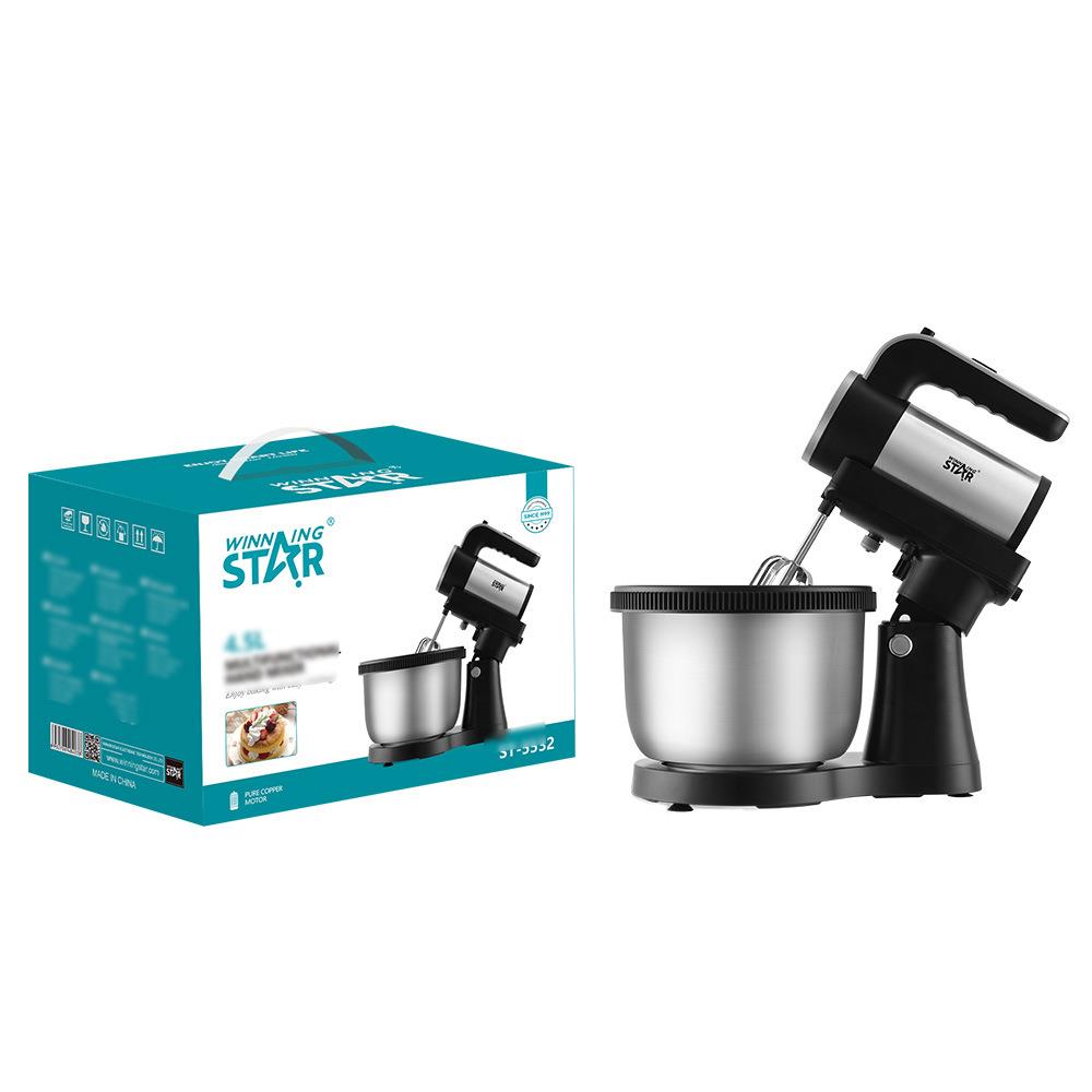 Winningstar奶油鸡蛋烘焙搅拌多功能带盆打蛋器手持电动打蛋机