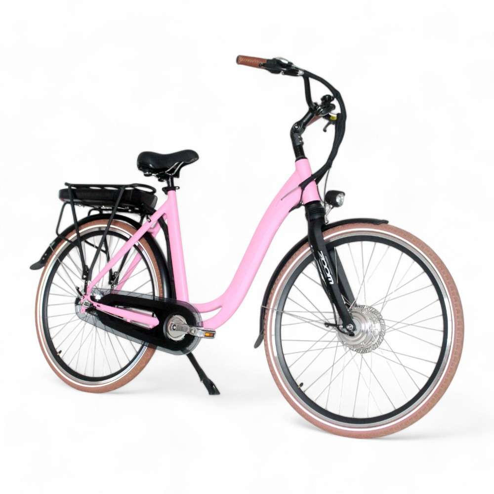 (仅供出口)2025欧美亚马逊热卖通勤款可跨步700C城市电动自行车