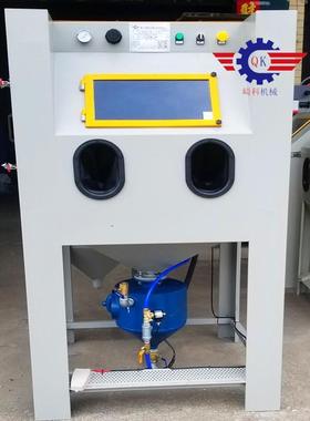 高压箱式手动喷砂机不锈钢水槽喷砂机/铸件清理喷砂机/模具喷砂机