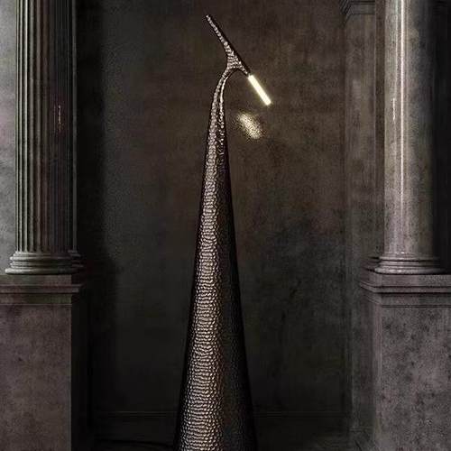 设计师样板房售楼处落地灯客厅大厅装饰摆件创意高端卧室氛围地灯