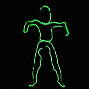 冷光线el荧光服装演出道具夜光衣服造型纸片人年会表演节目道具