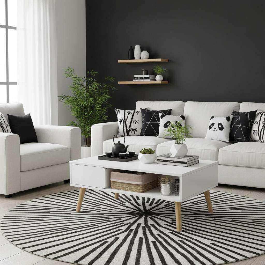 茶几小茶台现代简约家用小户型客厅阳台网红创意公寓出租屋用茶桌