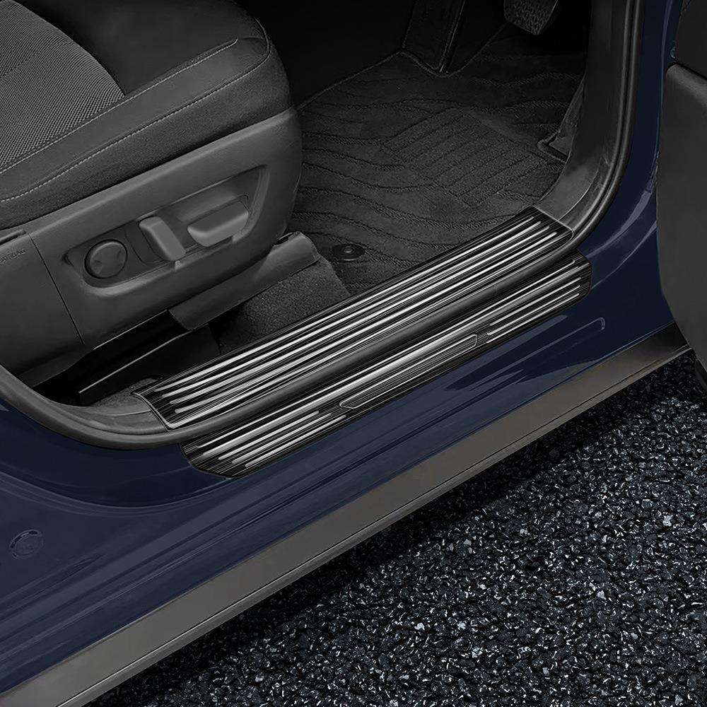 适用2022款马自达cx60内置门槛条MAZDA车门门槛条改装装饰贴配件