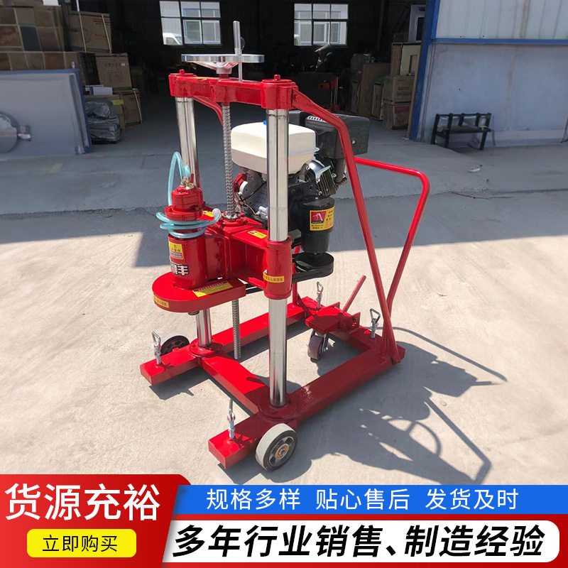 水泥路面汽油13马力钻孔取芯机