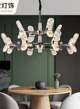 包邮新款客厅吊灯气泡水晶灯北欧轻奢创意个性卧室大厅LED灯灯具