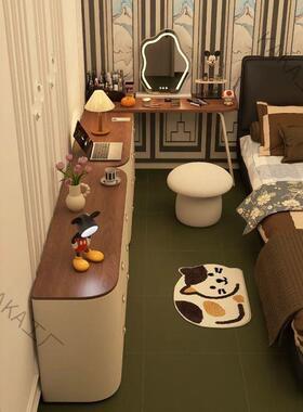 LCP2梳妆台卧室家用小户型斗柜一体女士化妆台主卧可伸缩化