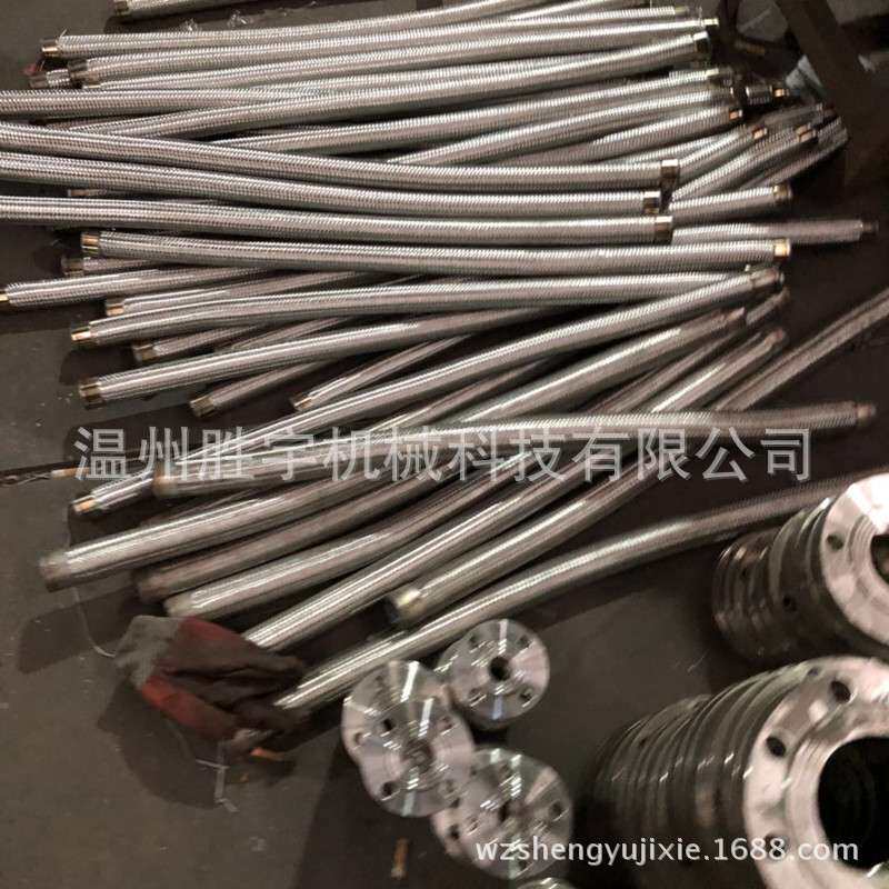 供应不锈钢波纹管快装法兰焊接图片