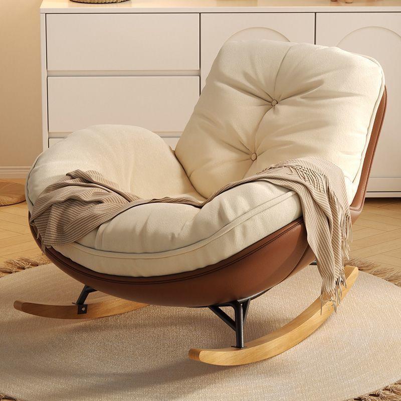 懒人沙发蛋壳摇椅阳台躺椅小户型卧室沙发可躺可睡客厅单人窝窝椅