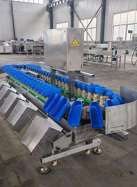 重量分级机水果重量分级机火龙果沃柑翻盘式重量分级机分选机