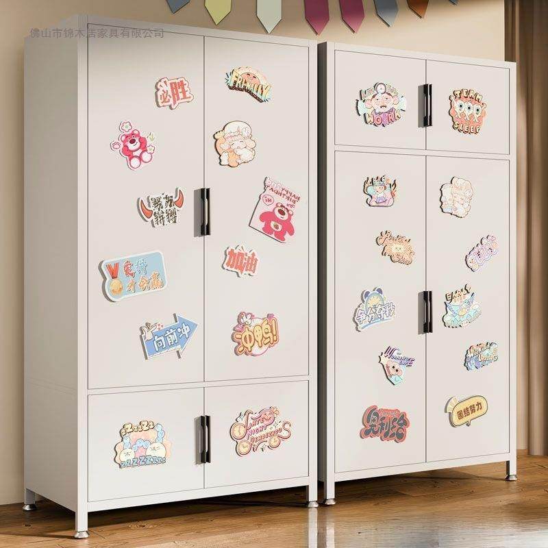 新款成人衣柜卧室家用铁艺儿童简易组装2024爆款出租房用挂衣柜