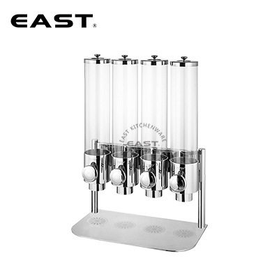 座式不锈钢PC透明麦片机四头【EAST东方厨具】