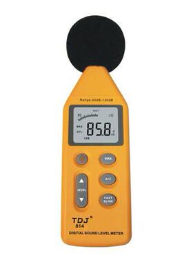 数字噪音计TDJ814分贝计范围40～130dBA精度±2功能可扩展