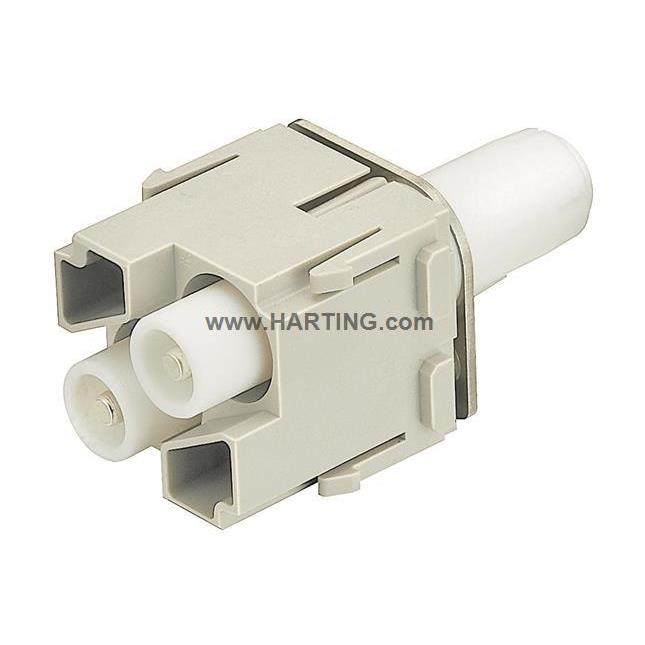 09140023023浩亭哈丁高电压5000V40A2芯连接器可组合多芯