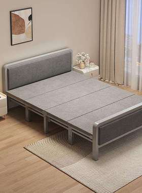 折叠床单人家用简易床宿舍午休小床办公室午睡神器出租屋成人铁床