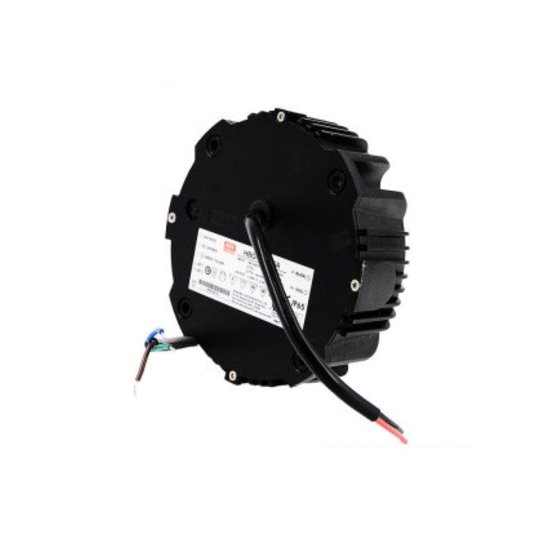 明纬LED防水电源HBG-160-24A/36A/48A/60A圆形恒流可调天井工矿照