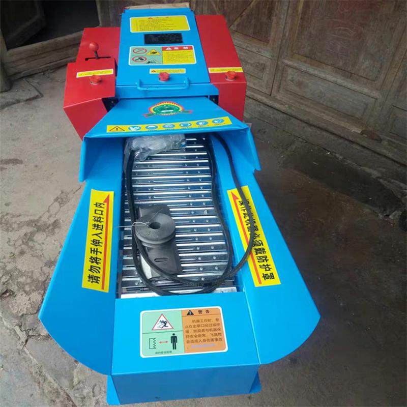 科瑞铡草揉丝机鸡鸭鹅鲜青草粉碎机干湿秸秆花生秧打草机