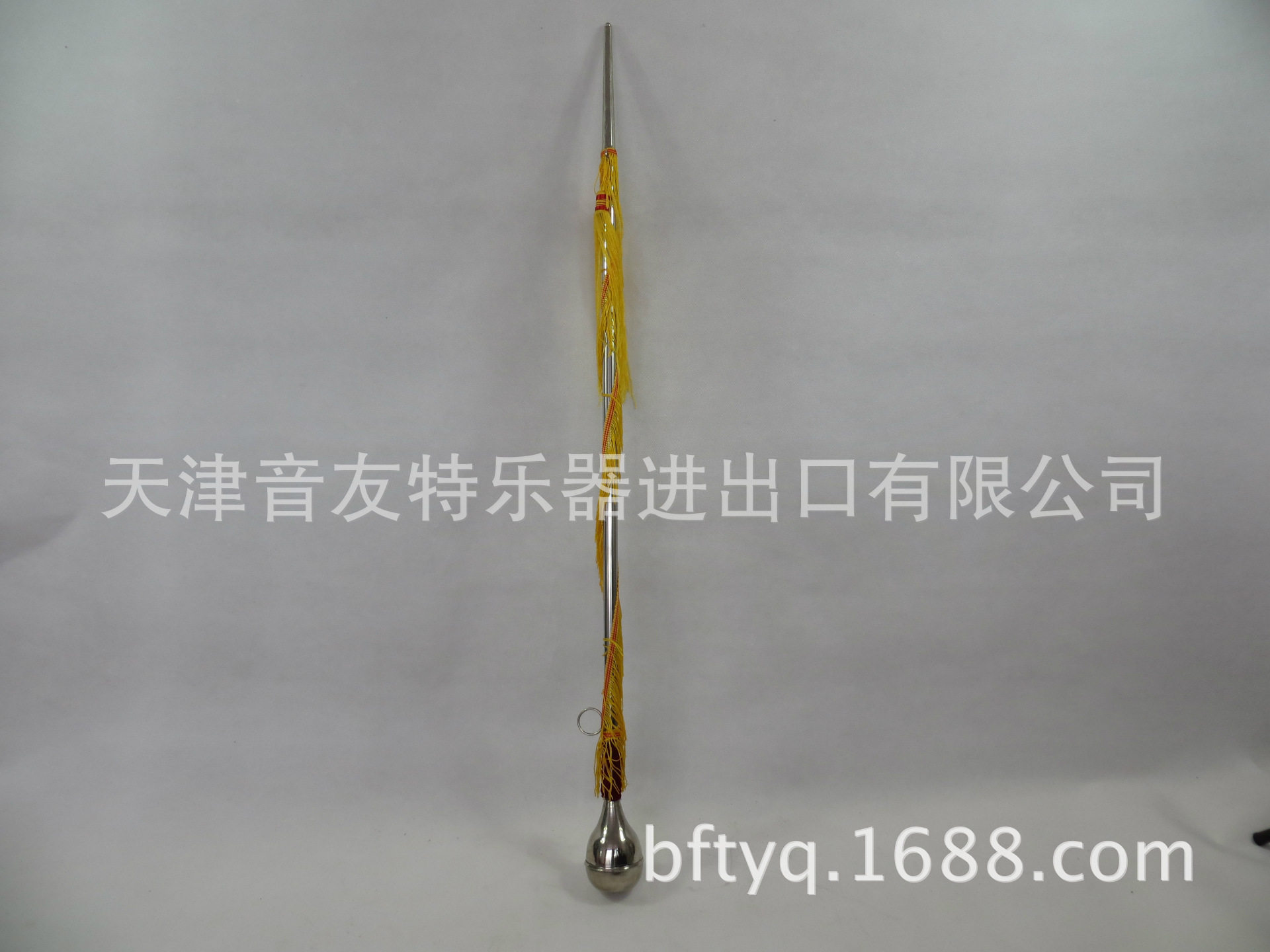 厂家直销外贸出口行进打击乐军乐队仪仗队专用140mm指挥棒指挥旗