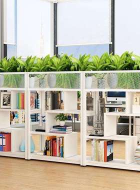 铁艺办公室创意屏风架隔断置物架玄关餐厅墙隔断装饰架落地花架子