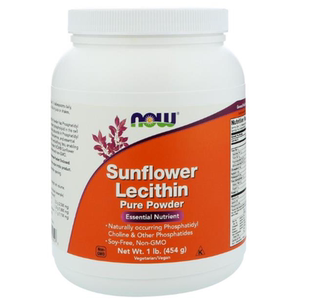 现货美国Now Foods Sunflower Lecithin 向日葵卵磷脂粉 454g