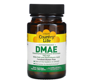 现货发货Country Life乙酰胆碱DMAE提高记忆力50粒