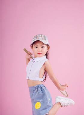 马甲式假领子男女用儿童衬衫衣领