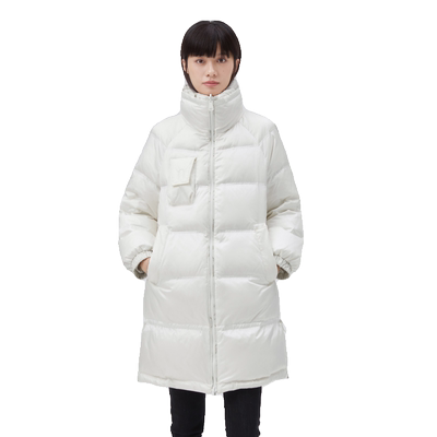 艾莱依立领双面穿羽绒服