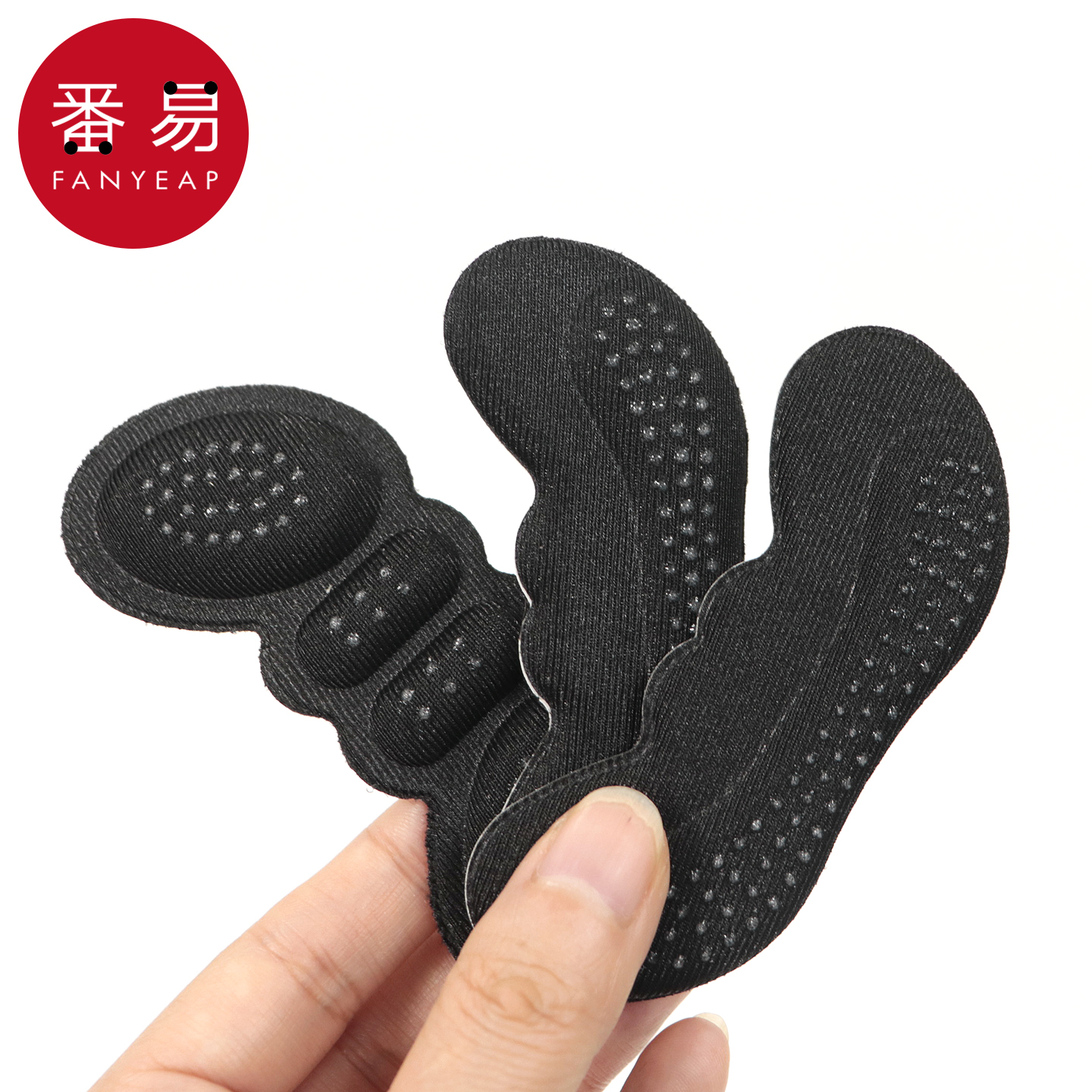 后跟贴G1pq808-防磨脚防掉跟鞋垫防脱蝶形鞋贴加厚大改小半码垫