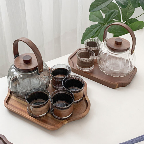 日式煮茶壶耐高温玻璃壶