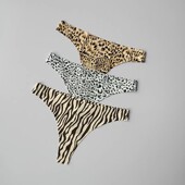 女士性感舒适美臀训练透气三角内裤 丁字裤 无痕隐形运动健身T裤