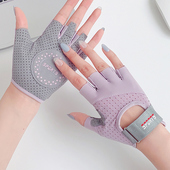 健身手套女薄款 壶铃哑铃器械训练撸铁防滑防起茧硬拉单杠运动骑行