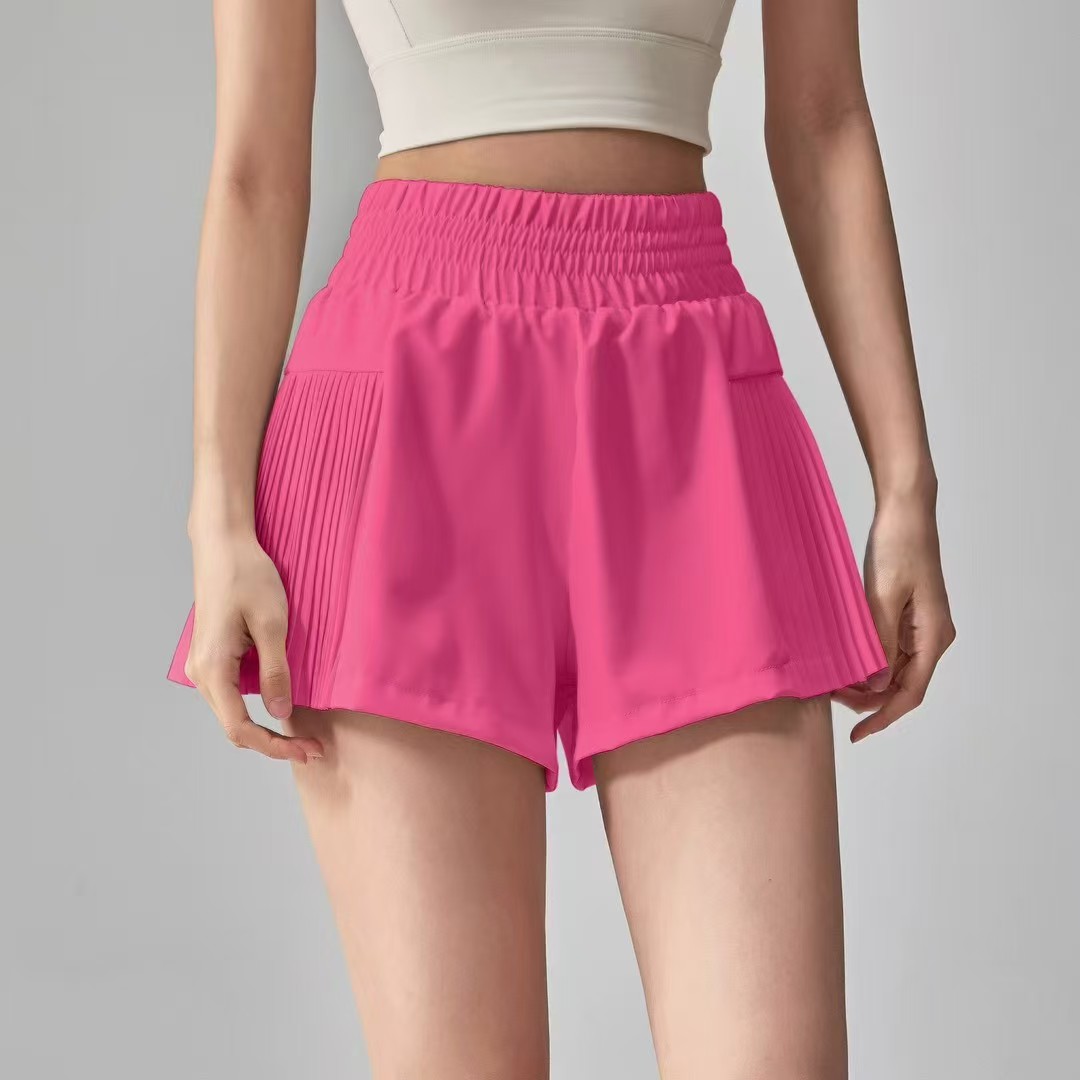 运动短裤女宽松夏季外穿防走光