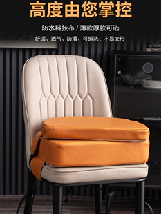 小学生儿童餐椅助推器坐垫，加厚防滑宝宝进食防污技术布海绵坐垫