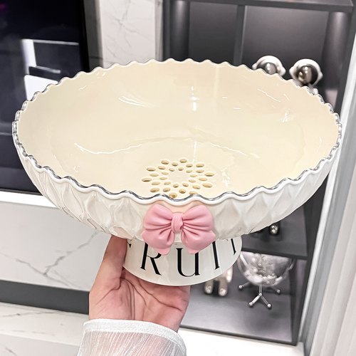 水果盘2024新款沥水篮客厅家用