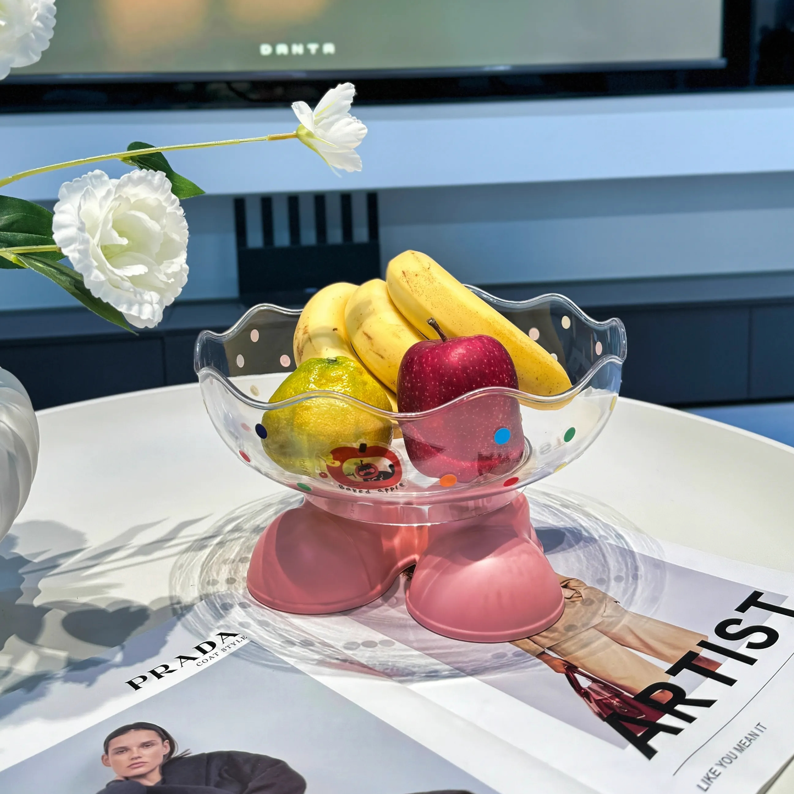 多巴胺透明水果盘2025新款