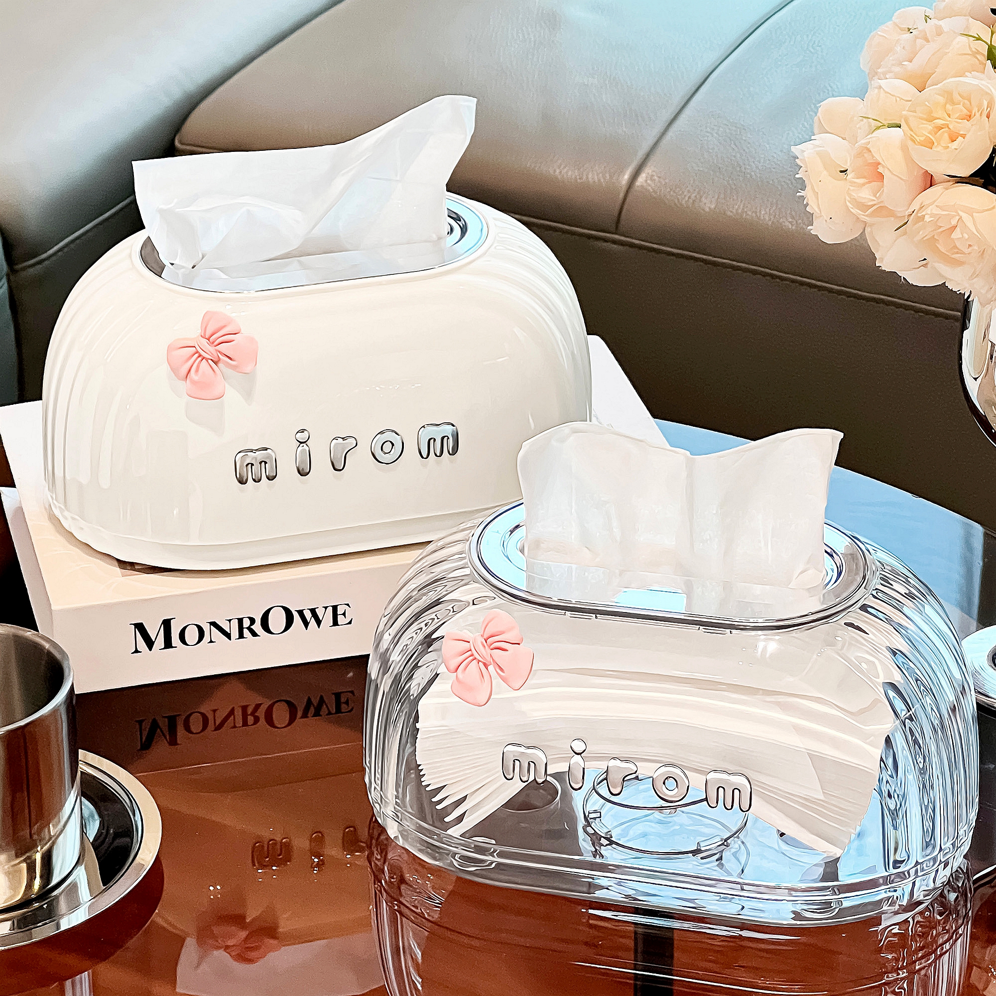 纸巾盒客厅茶几桌面抽纸收纳盒