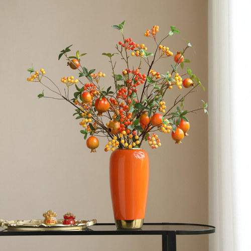 泰环轻奢餐桌花花艺摆件