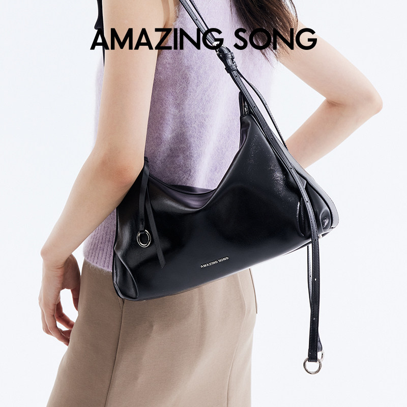 【蜜蜂惊喜社】Amazing Song乙颂甜甜圈hobo包单肩斜挎包女通勤包