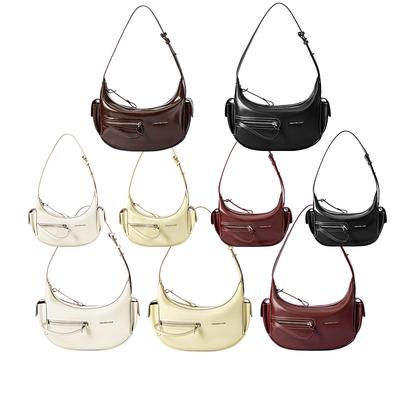 【七七酱直播间】Amazing Song乙颂甜酒弯月包新款单肩斜挎包包女