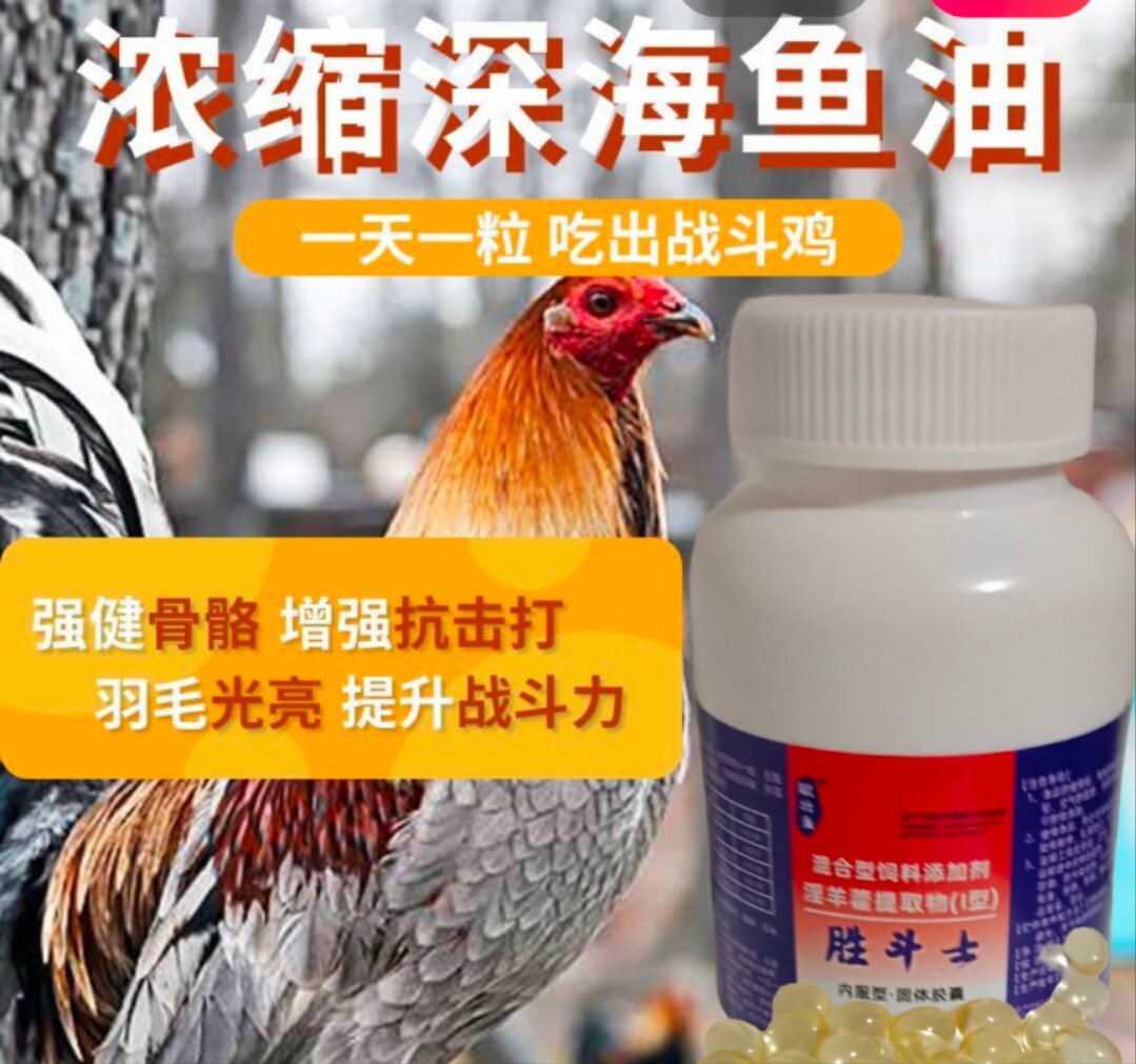 兽用斗鸡增红增爆发力抗打抗疲劳鸟零食