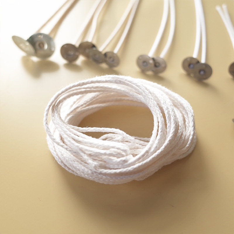 diy棉线烛芯大豆蜡烛 灯芯棉线手工自制蜡烛香薰玻璃杯蜡棉线烛芯