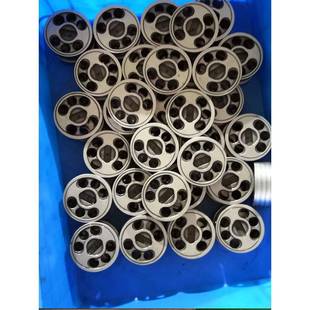 液压五星马达通油盘封盖端盖柱塞卡环油封注塑压铸机液压马达配件