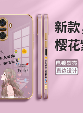 适用华为wikohi畅享60s手机壳5G保护GAR一AN00硅胶套全包防摔加油ANOO电镀软壳GARAN畅想wiko男女款60 5g生态