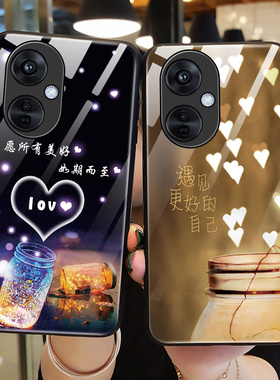 适用一加nordce3lite手机壳玻璃1+nordce3青春版保护硅胶套5G全包防摔一十nordce3美好猪lite软壳女oneplus男