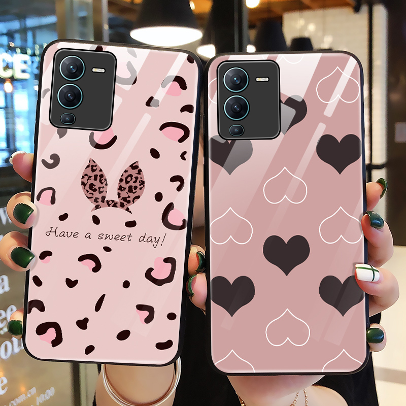 玻璃手机壳适用vivos15