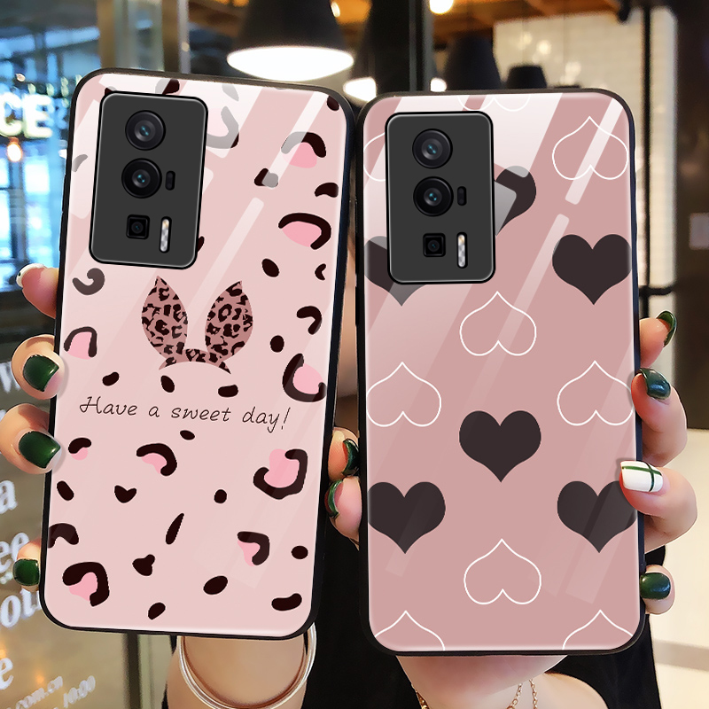 玻璃手机壳适用小米红米K60